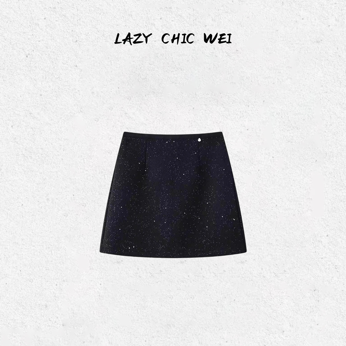 WEI“星芒半裙”精致风显瘦闪闪舒适半身裙2505SSW6068