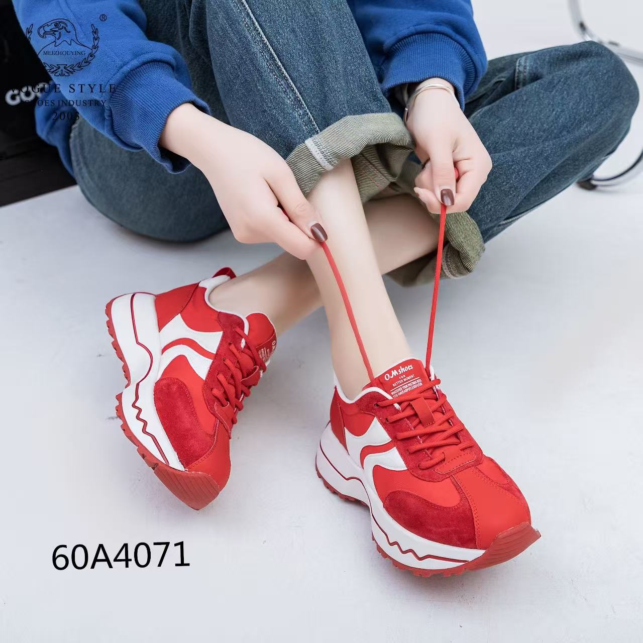 60a4071秋季金典时尚休闲 百搭休闲阿甘鞋网红ins