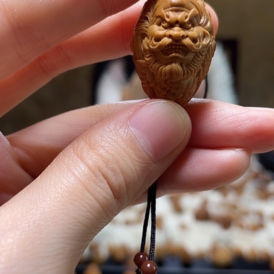 橄榄核手串/手链橄榄 钟馗