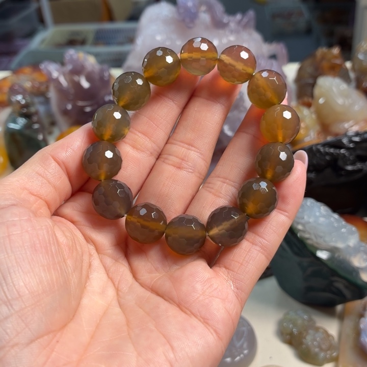 玛瑙/玉髓未镶嵌吊坠(不含链)