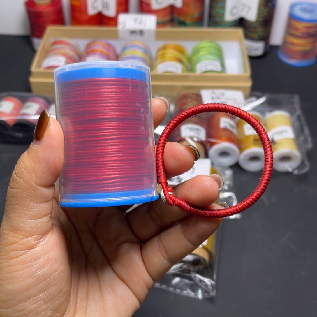 腈纶1.0高光泰蜡45米中国红