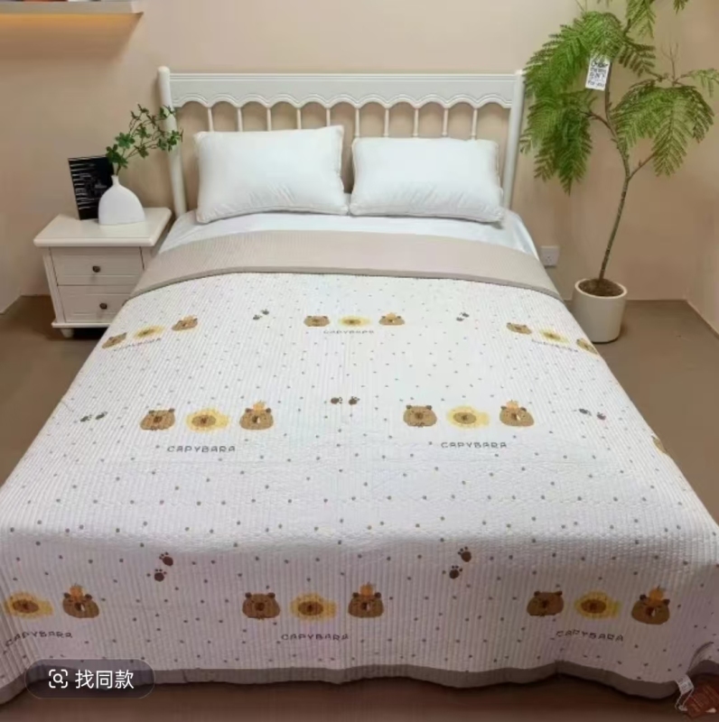 卡皮巴拉  200*230床盖亲肤柔软舒适