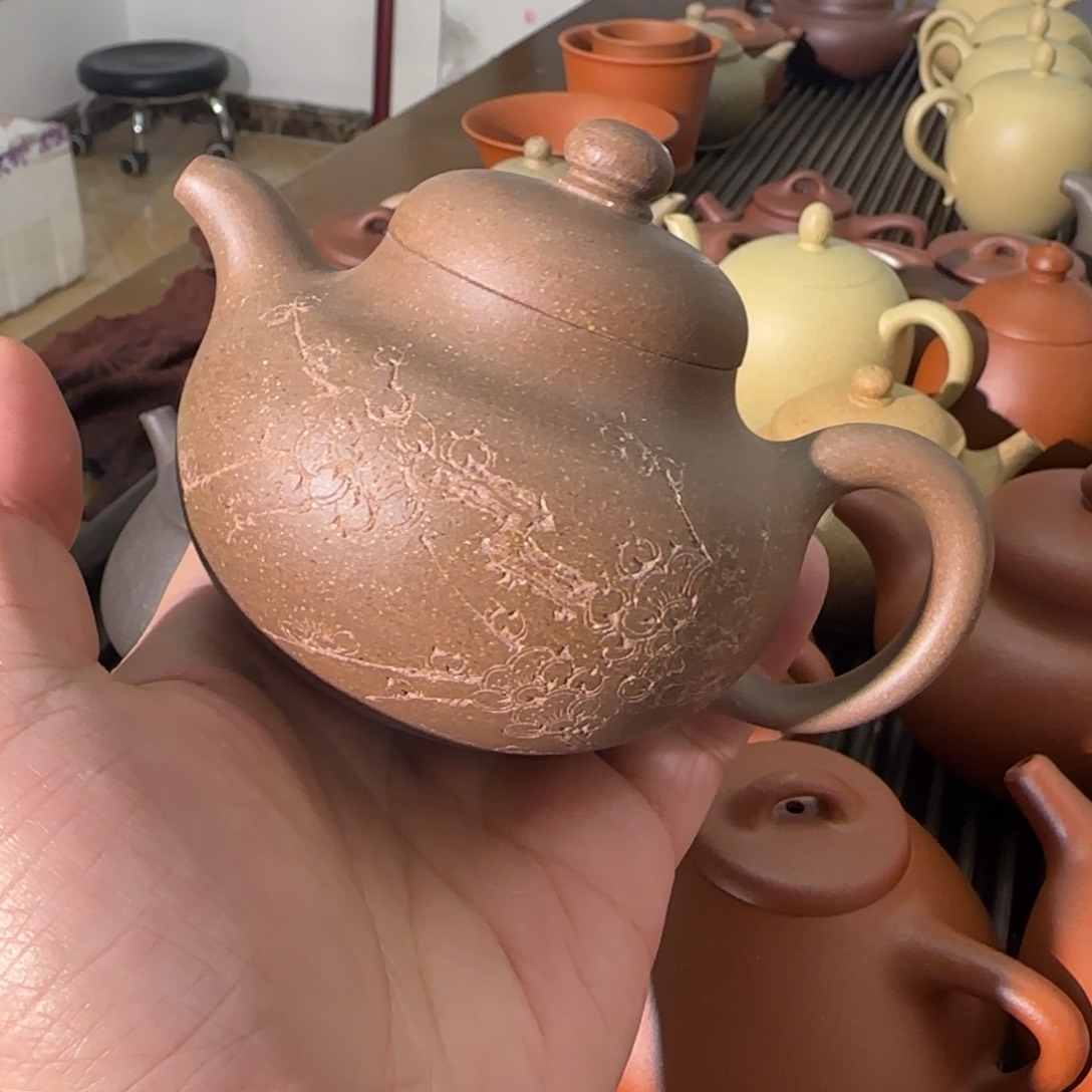 紫砂茶壶十***使手工泥天青