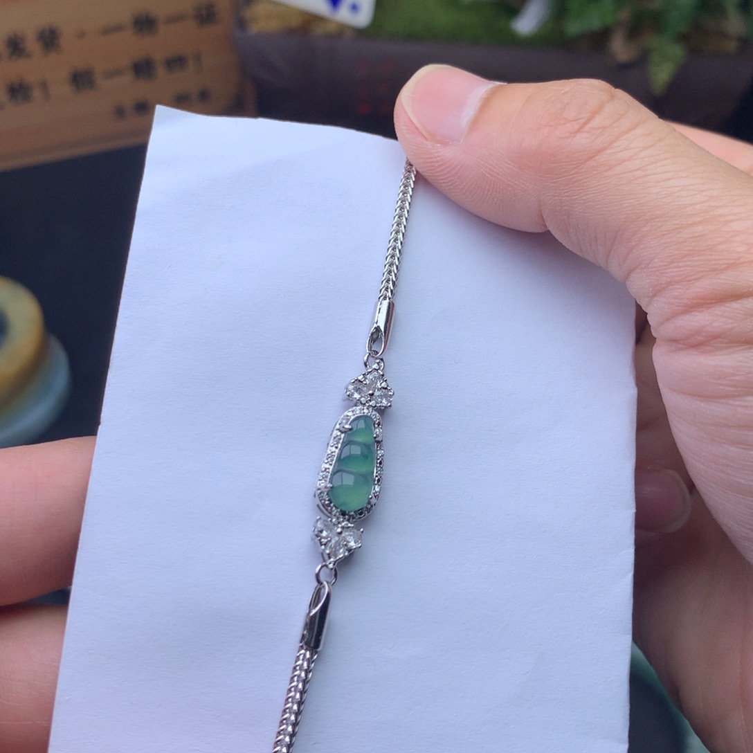 未镶嵌翡翠手链手链