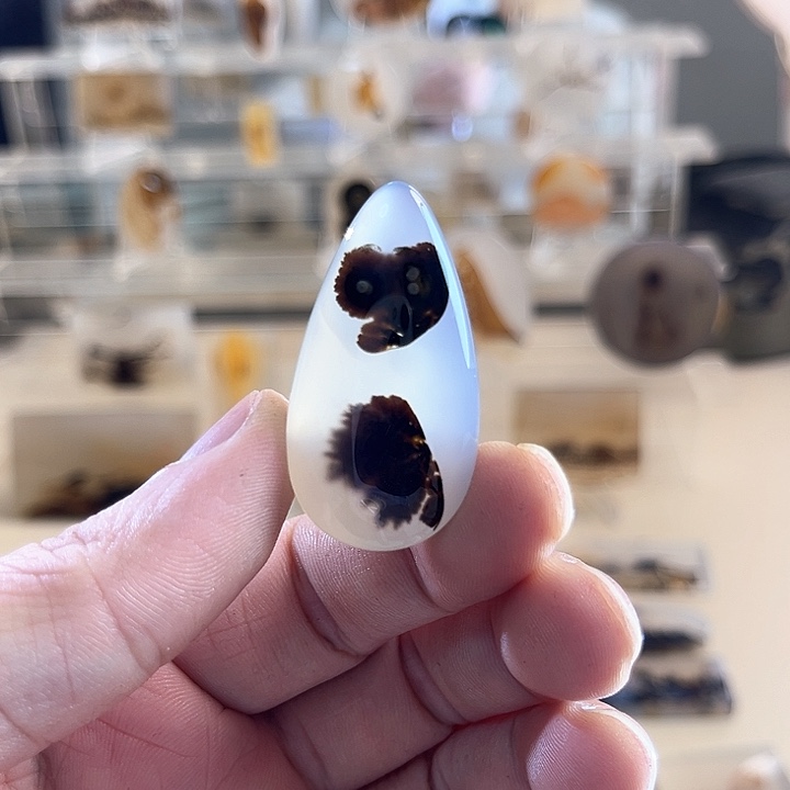 玛瑙/玉髓未镶嵌吊坠(不含链)