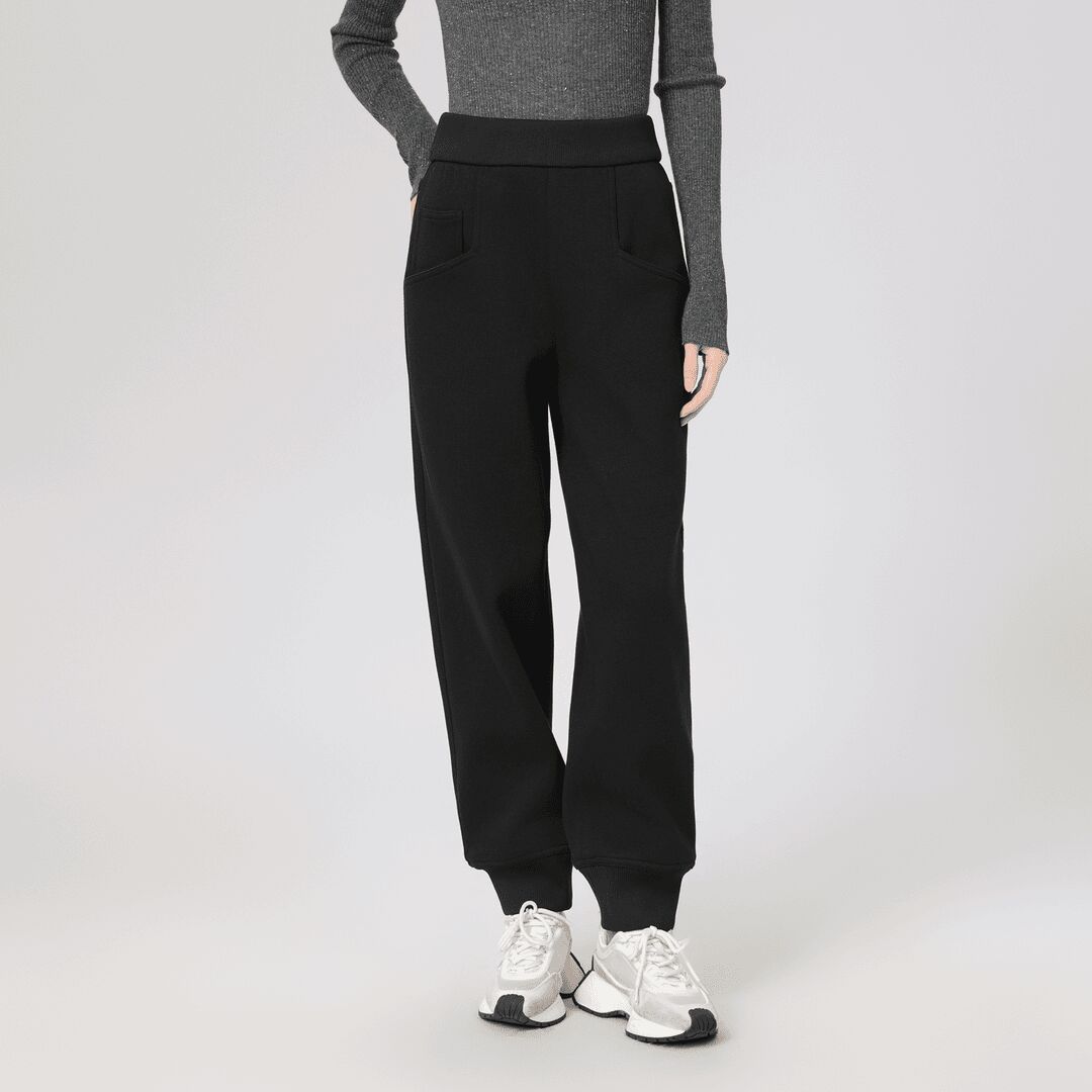 AMASS/阿玛施新款潮牌休闲保暖厚绒束脚卫裤5100526