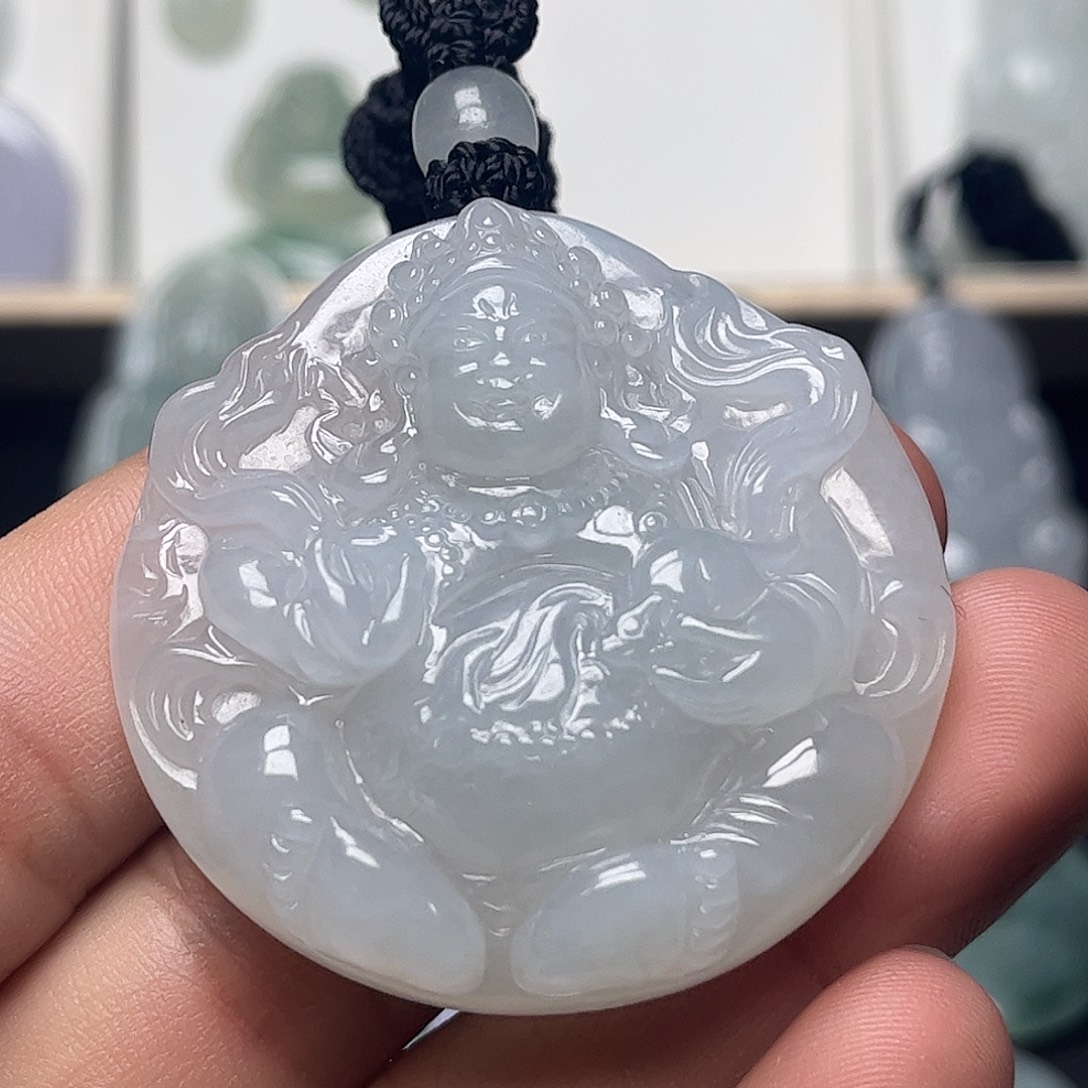 翡翠未镶嵌颈饰缅甸天然翡翠