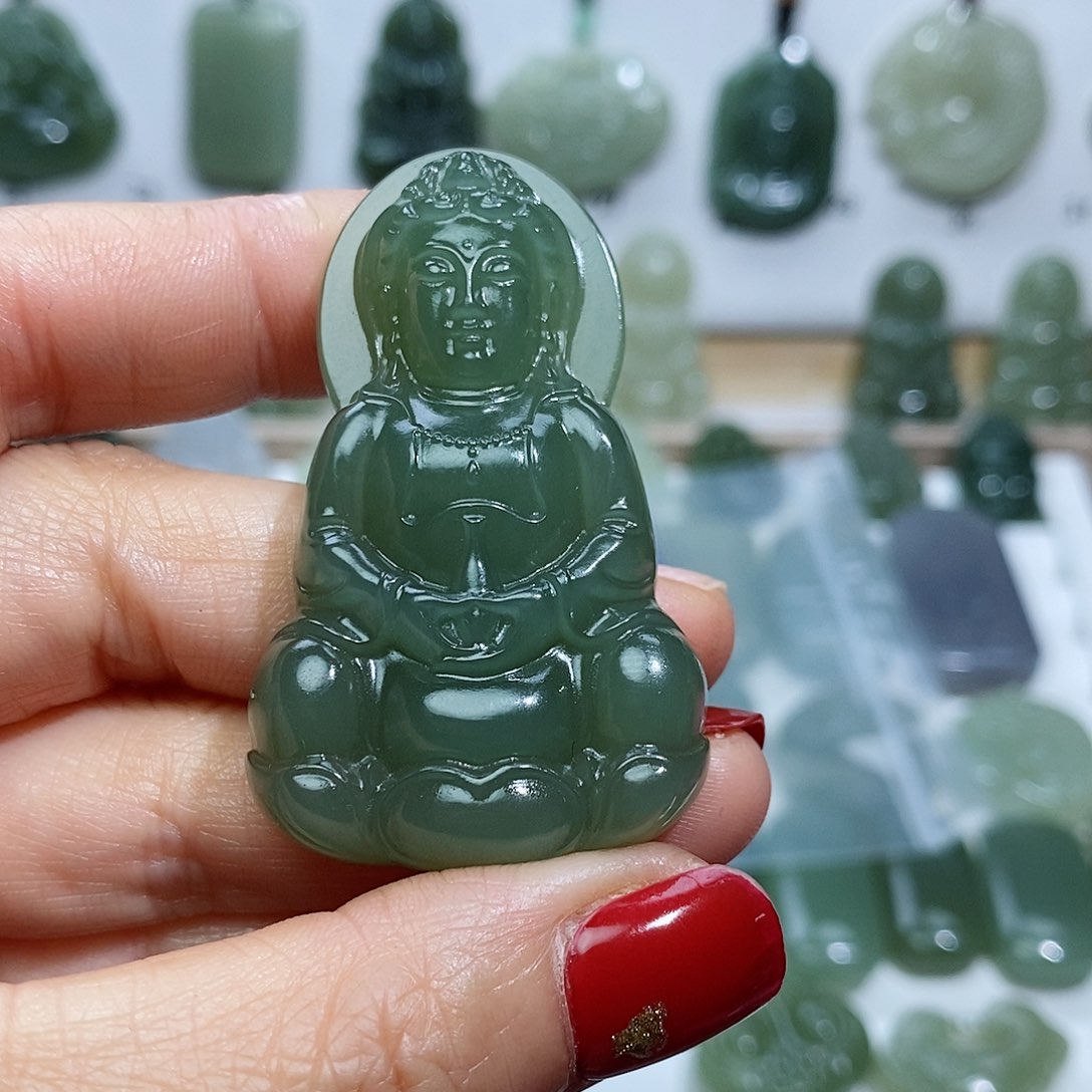 和田玉颈饰未镶嵌@*鹏