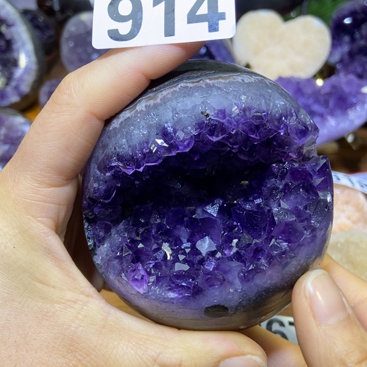 紫晶大型摆件（非配饰）未镶嵌