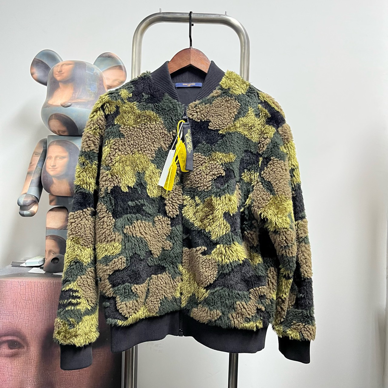 99新 LouisVuitton/路易威登 迷彩泰迪外套 L2009尺码S衣长67