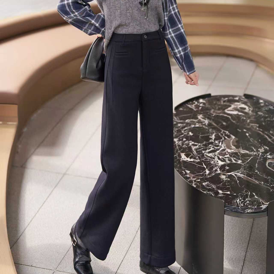 2025秋季加绒直筒裤21279