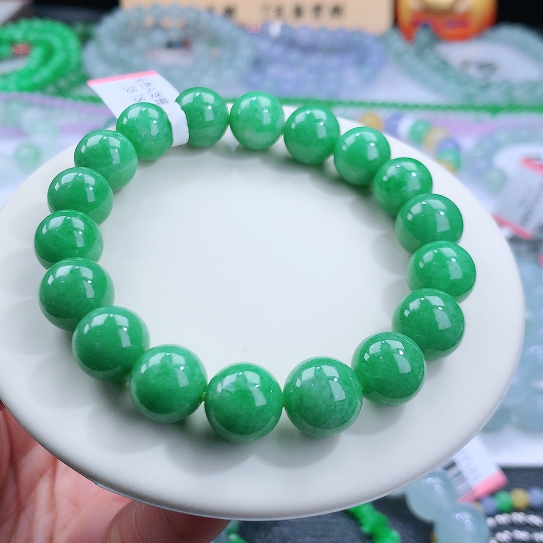 翡翠手链未镶嵌卡11