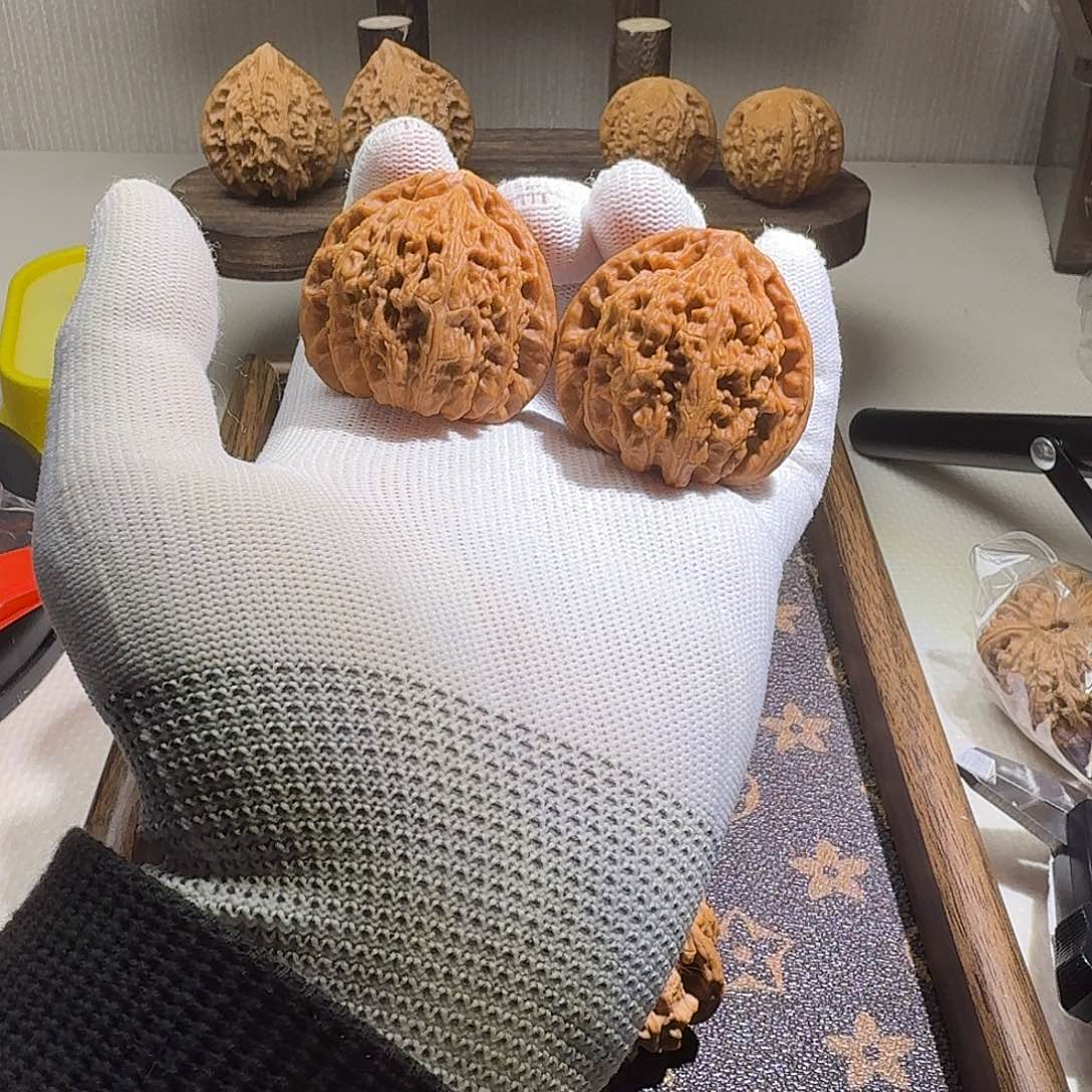 核桃手串/手链42.5高炮三角白 