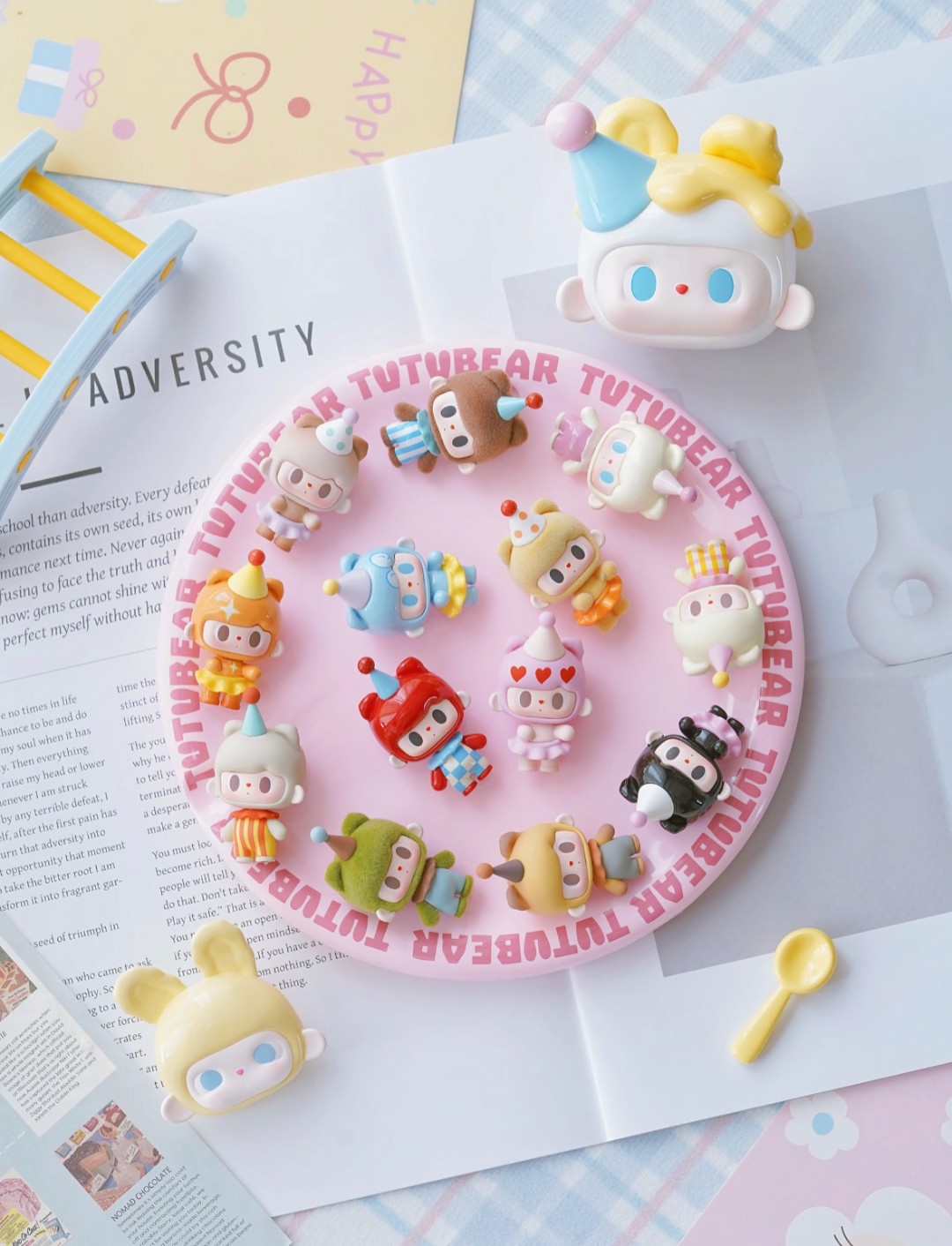 【直播拆盒】大鱼吃小鱼-糖糖甜心摇摇乐萌粒盲盒【同号不吃】