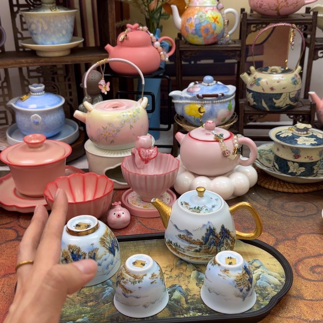 孤品茶具就一件，拼拼手速～