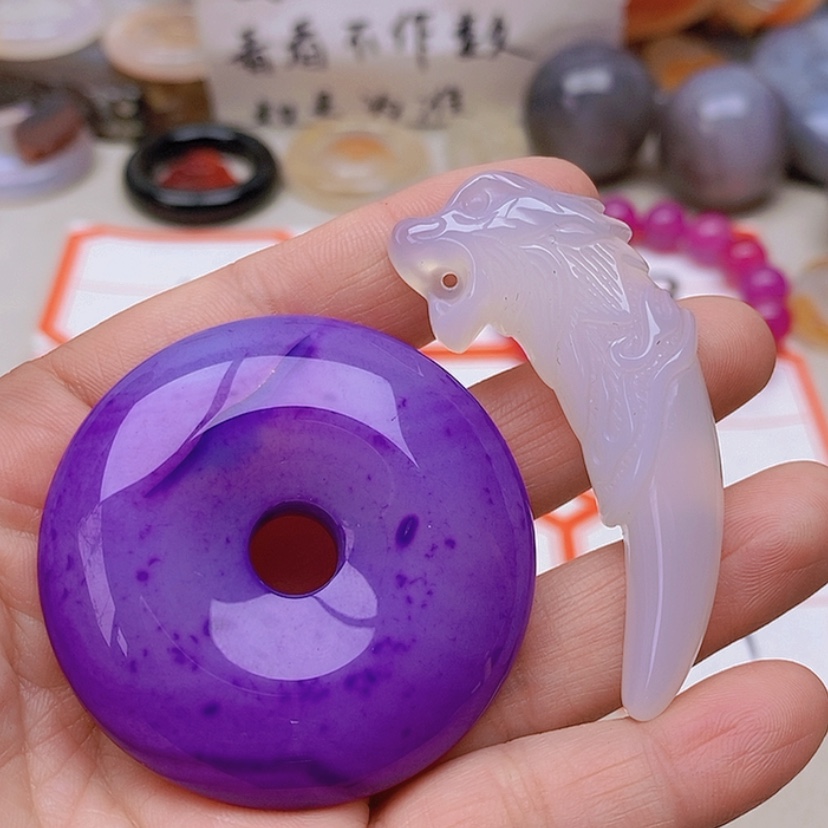【闪购商品】未镶嵌玛瑙/玉髓珠宝半成品北****司