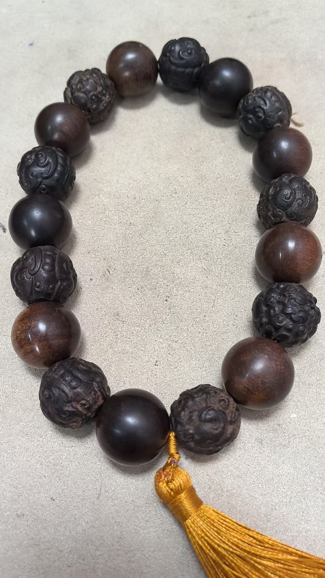 DS80手持珠串2.5+貔貅珠子2.5+流苏 多样性发货