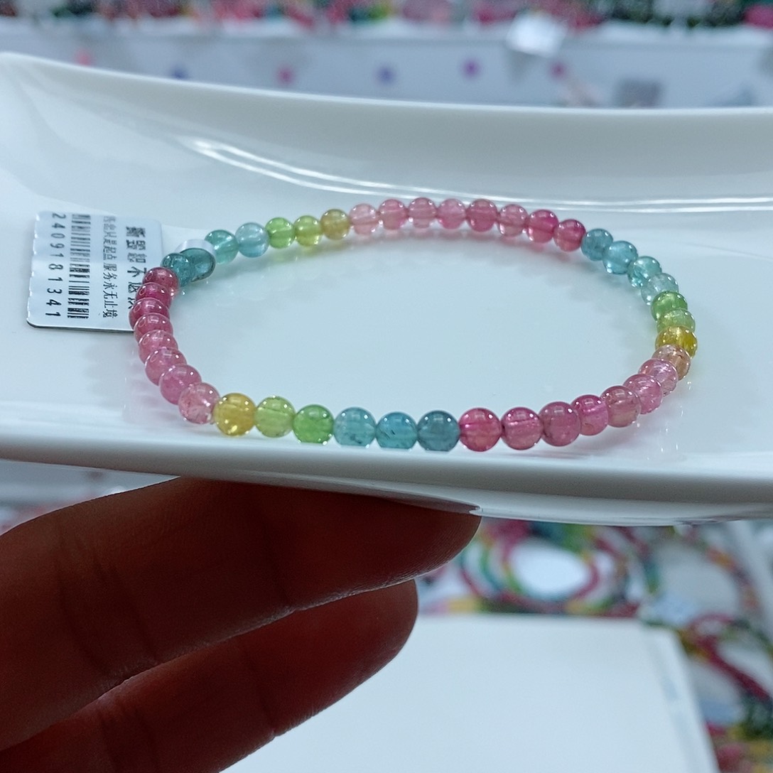 碧玺手链未镶嵌碧玺