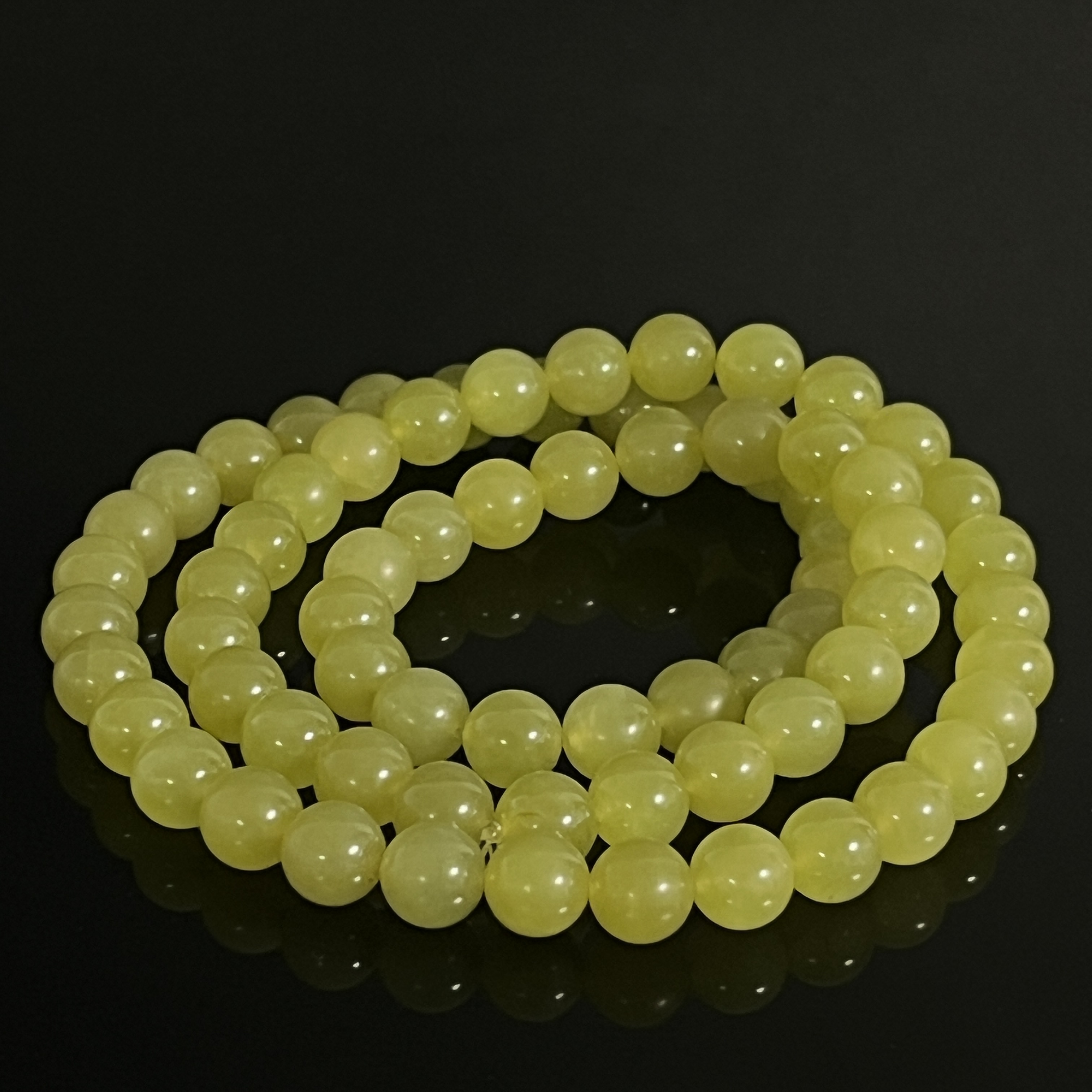 20世纪和田玉黄玉串饰/HY546025/金玉良缘/槐荫山房