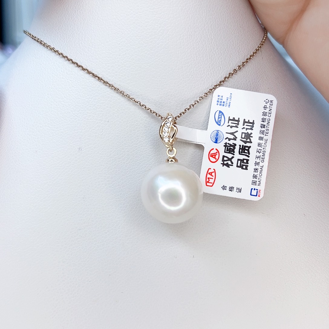淡水珍珠合金吊坠(赠链)