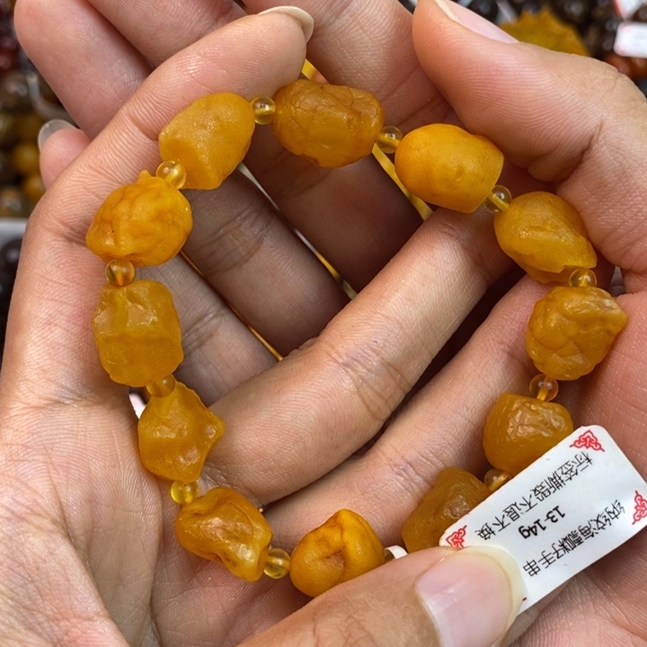 琥珀未镶嵌珠宝奇石
