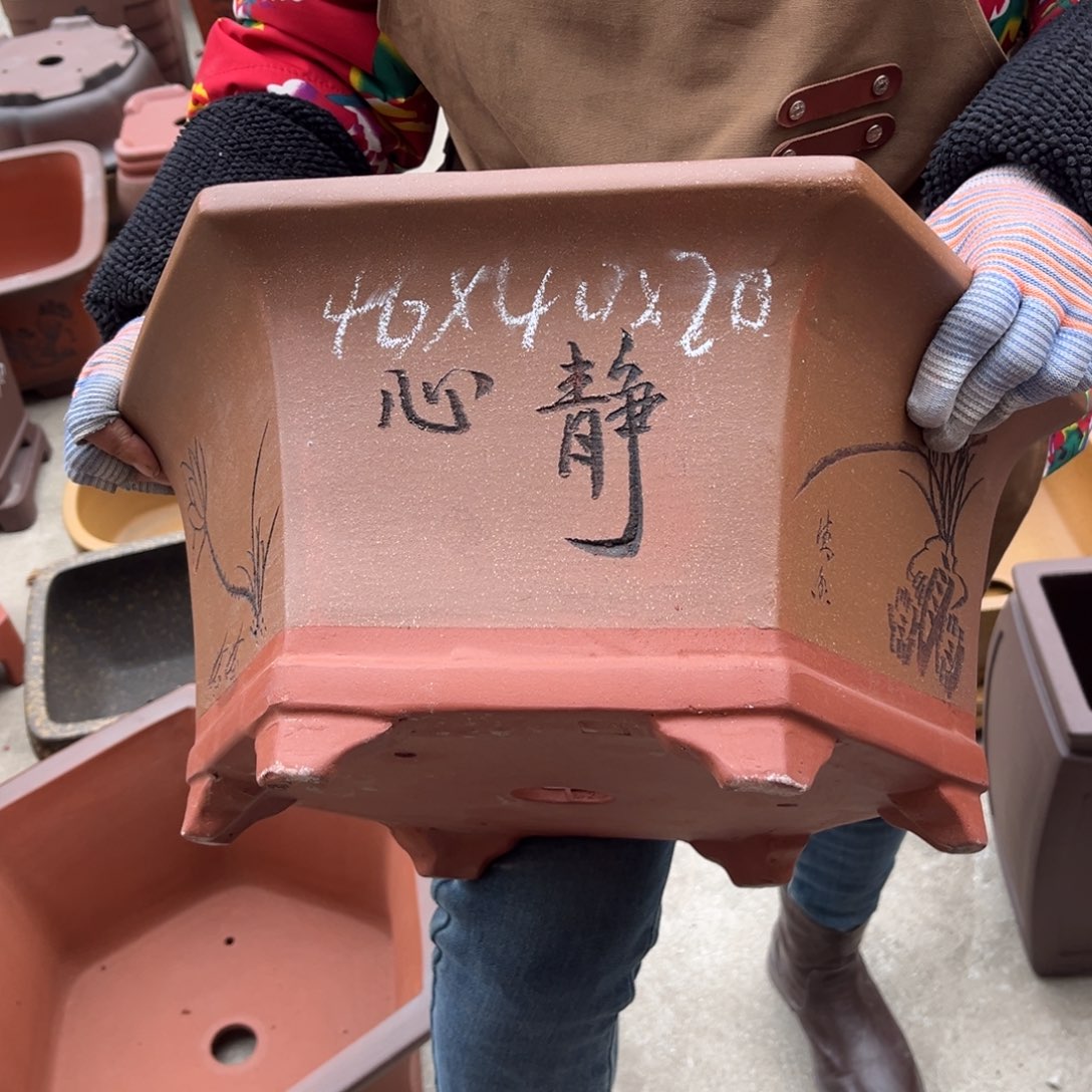 紫砂花盆盆景艺术