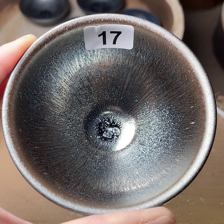 茶盏真柴烧开窑啦