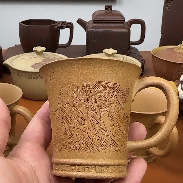 宜兴紫砂主人杯杯