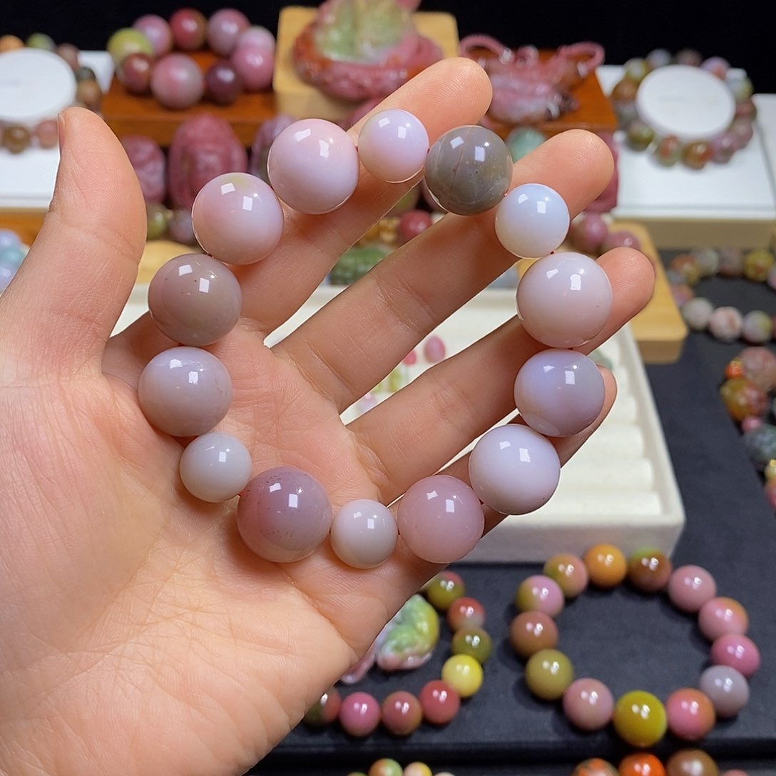 玛瑙/玉髓盐源玛瑙大漏大炸未镶嵌微瑕单圈15➕