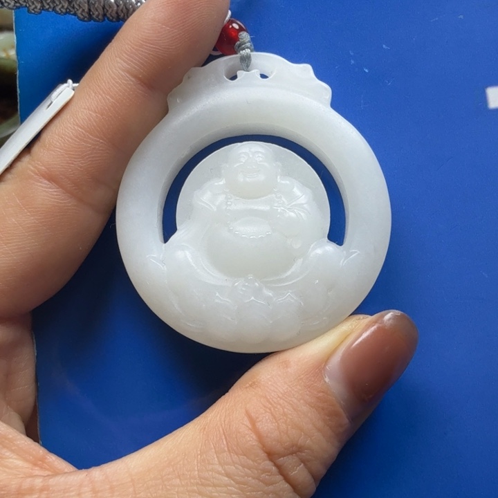倩***享和田玉未镶嵌挂件