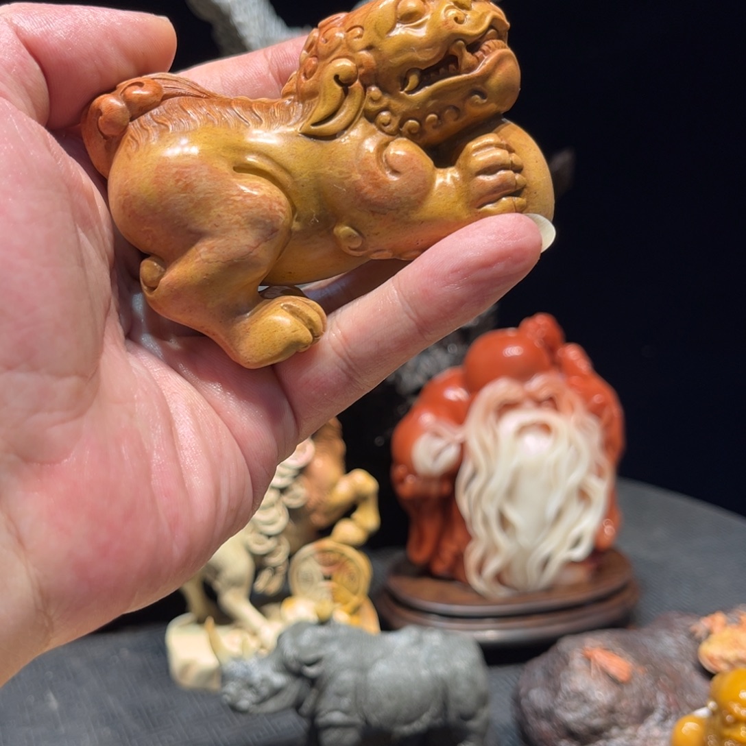 星***！寿山石寿山石雕刻工艺精湛