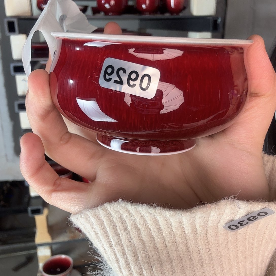 杯景德镇郎红陶瓷