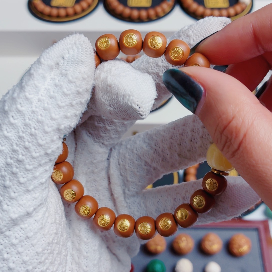 @***阳猴头核桃手串猴头手串