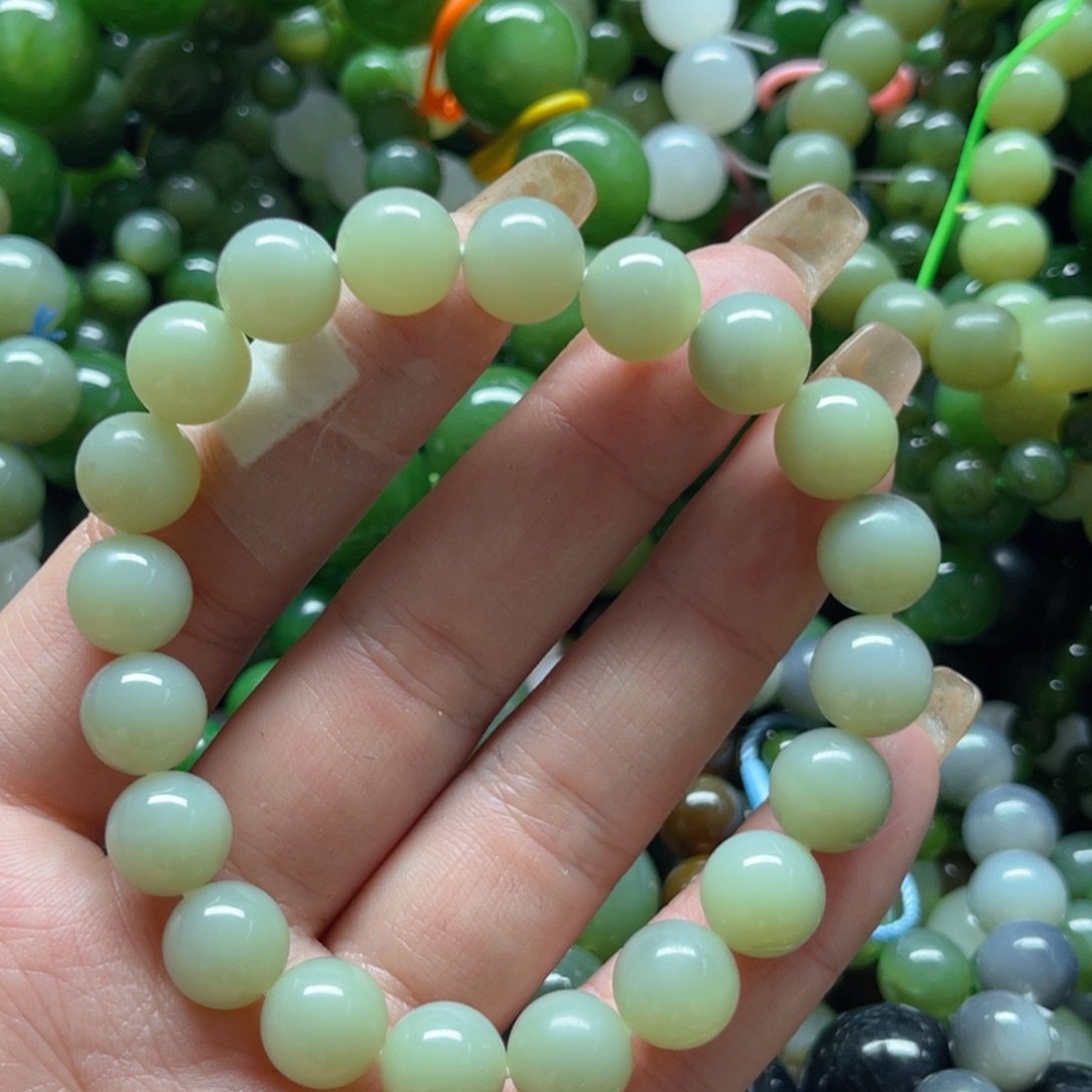 和田玉手链未镶嵌