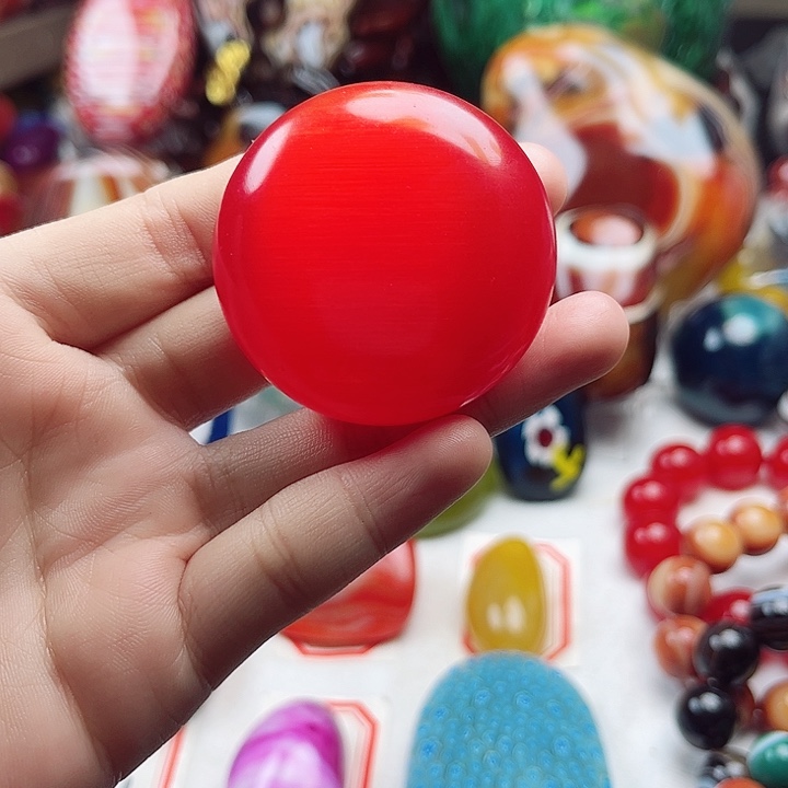 玛瑙/玉髓未镶嵌耳环