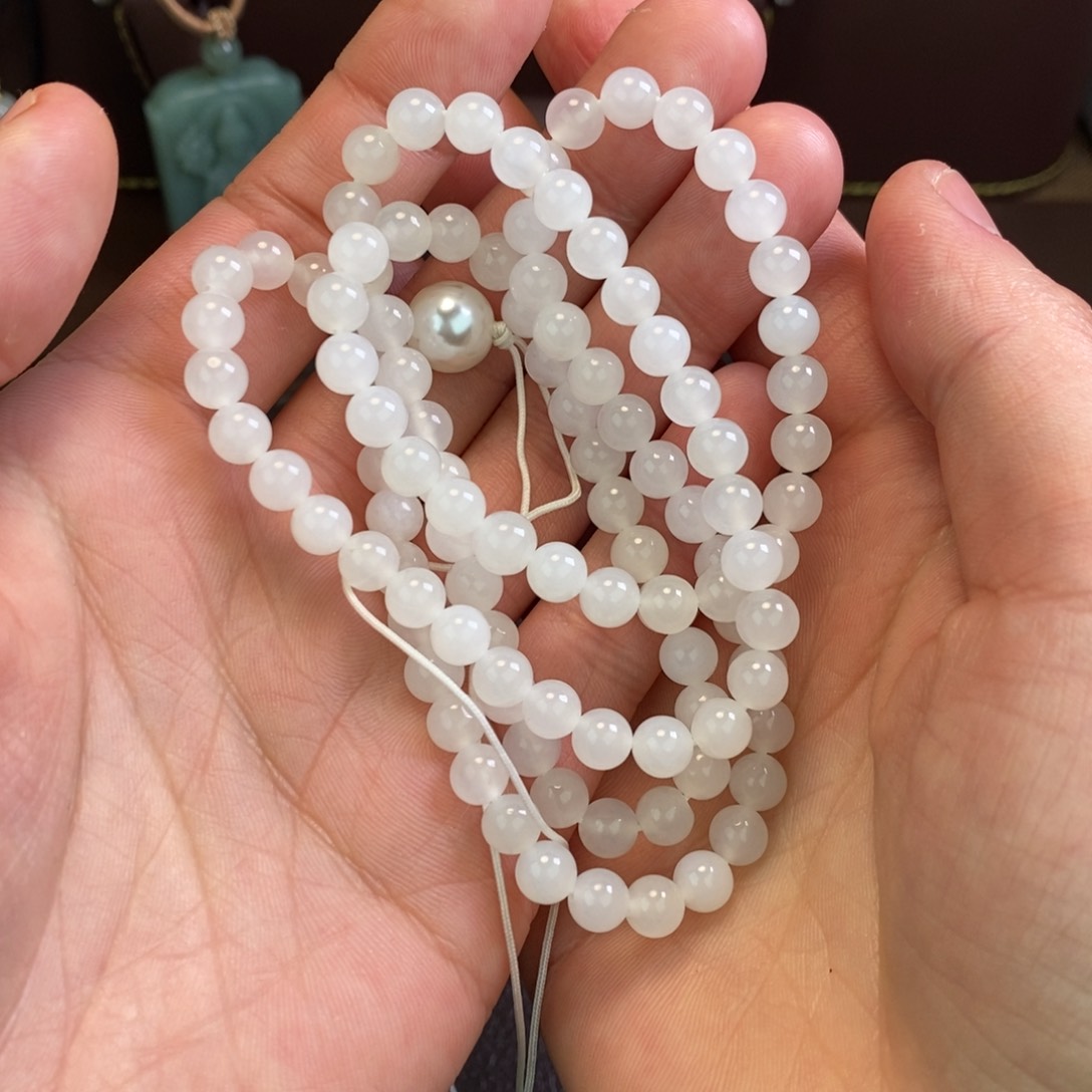 和田玉手链未镶嵌