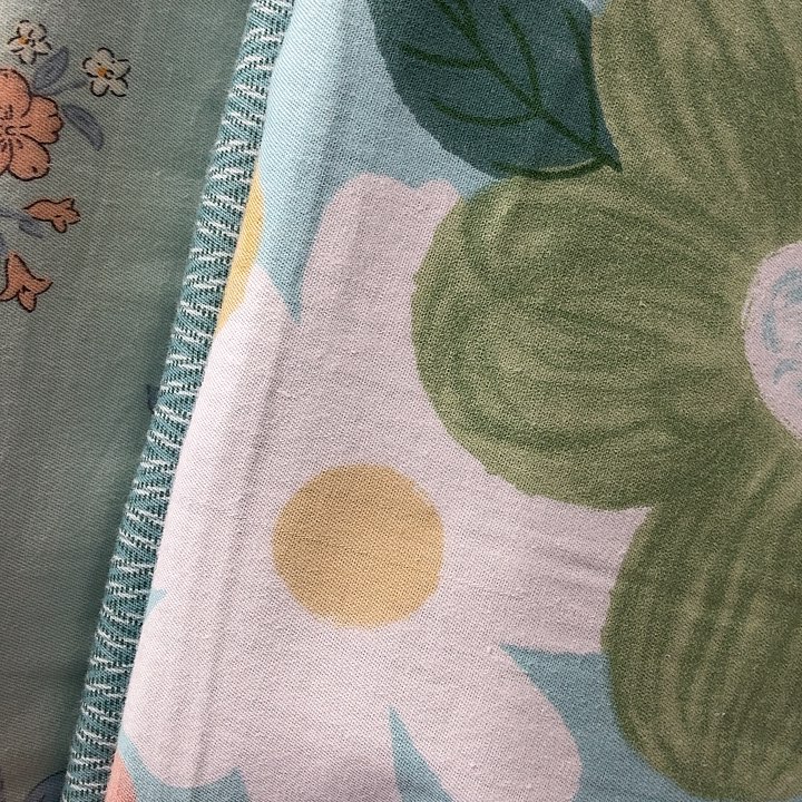 棉棉一路生花➕花开富贵单人被套