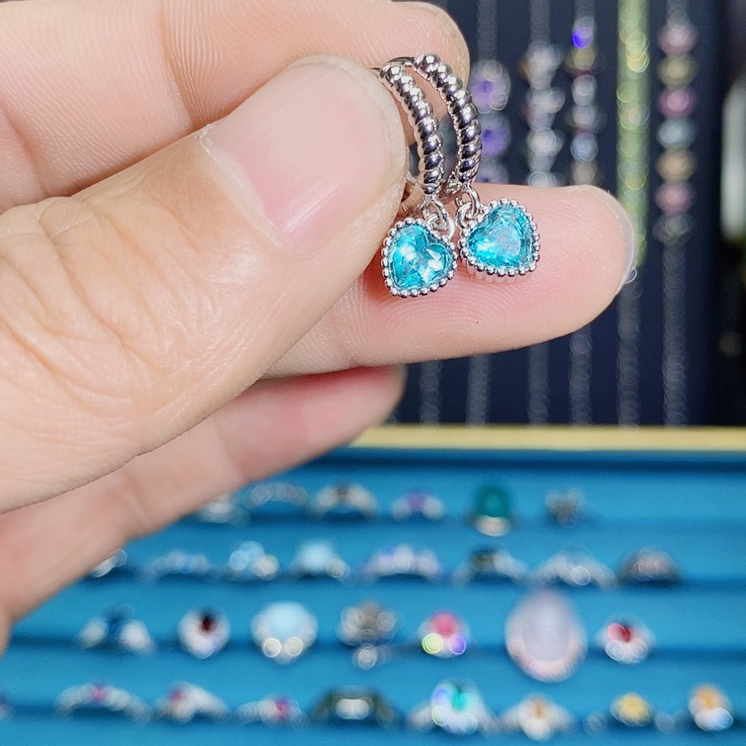 紫晶珠宝半成品银S925镶嵌