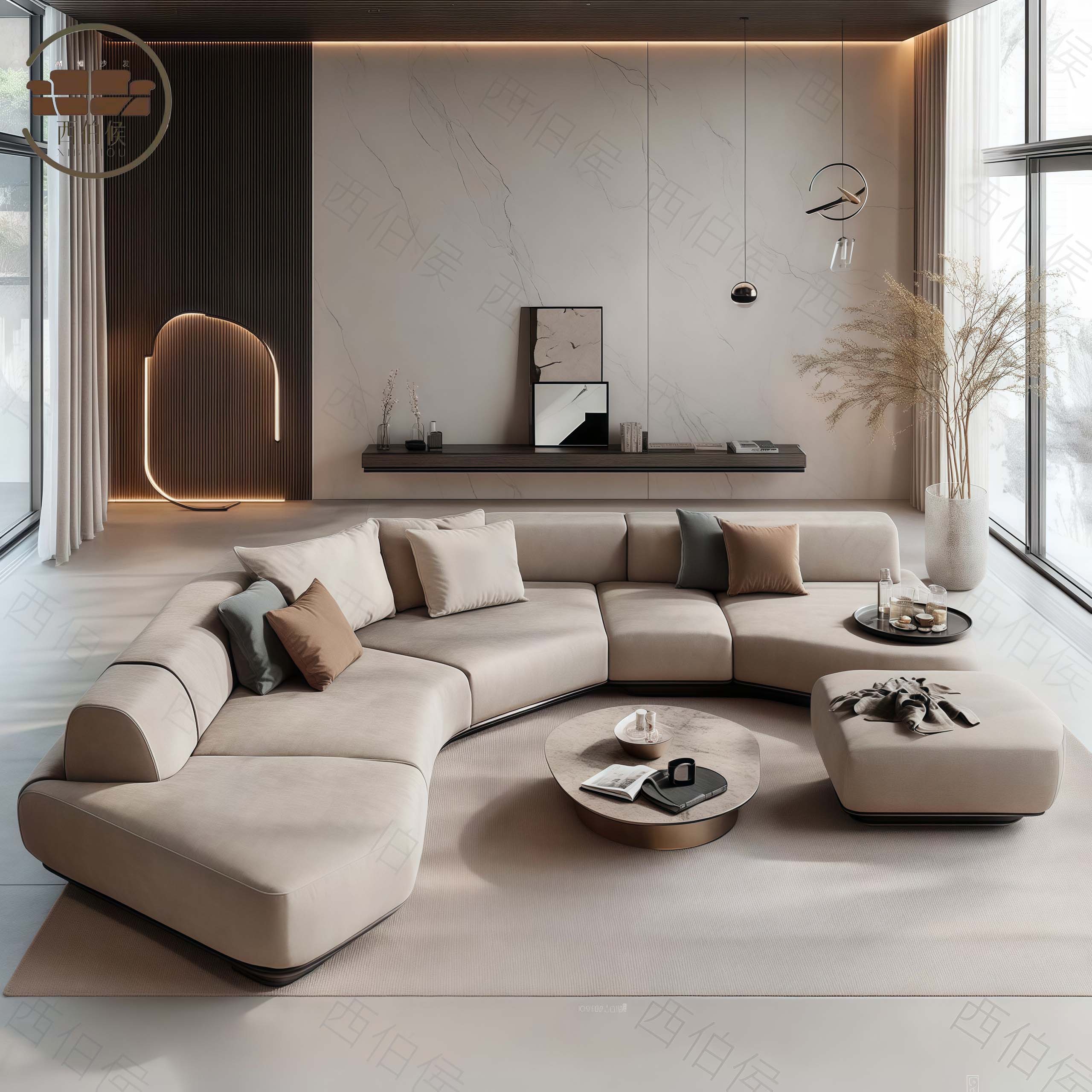 【西伯侯】原创-异形沙发