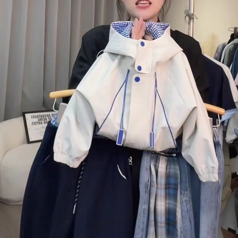 女童秋装外套2025新款春秋季大童洋气春秋款儿童防风外套