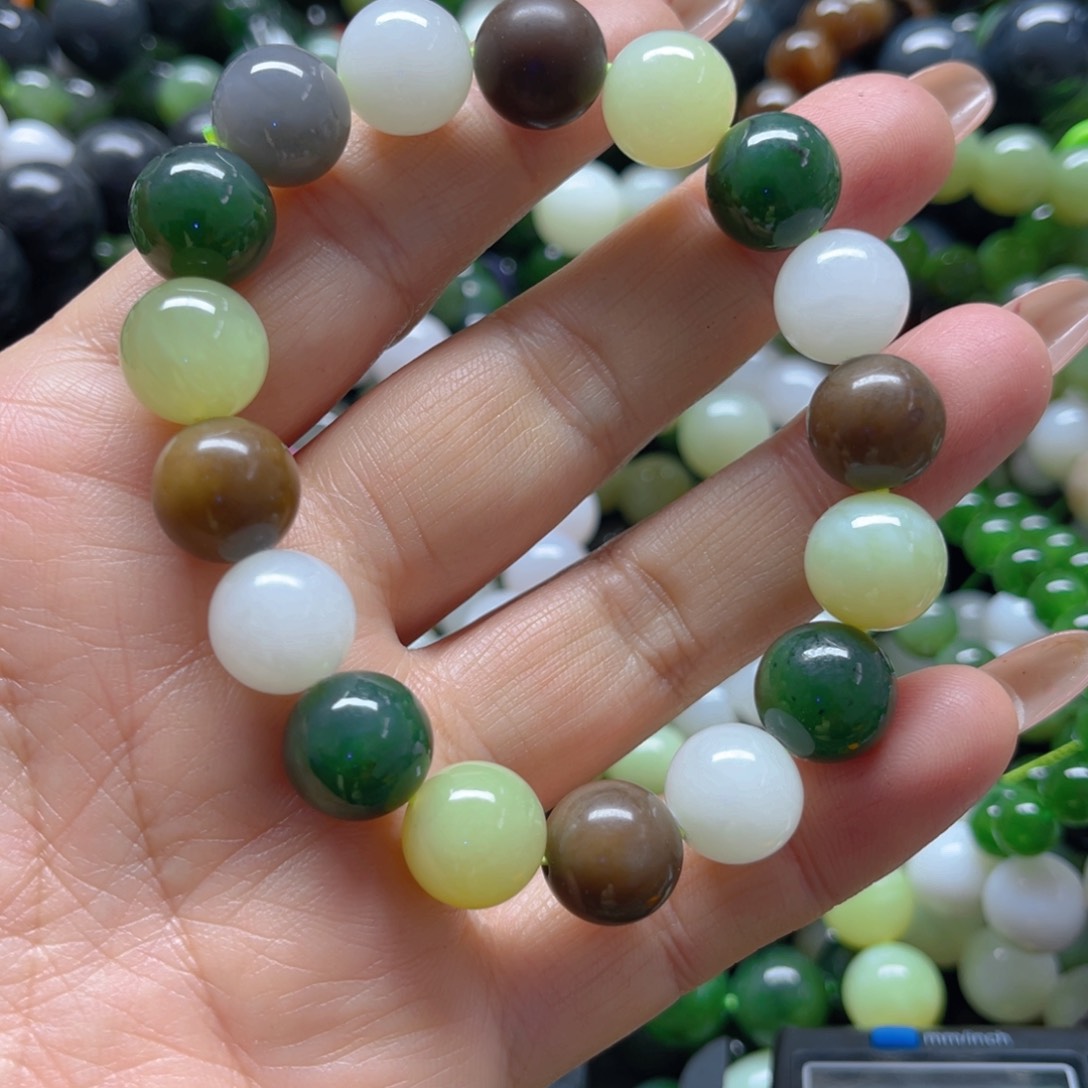 和田玉手链未镶嵌