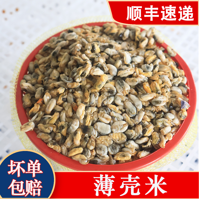 薄壳米 海瓜子肉 潮汕特产海鲜贝类250g 4盒
