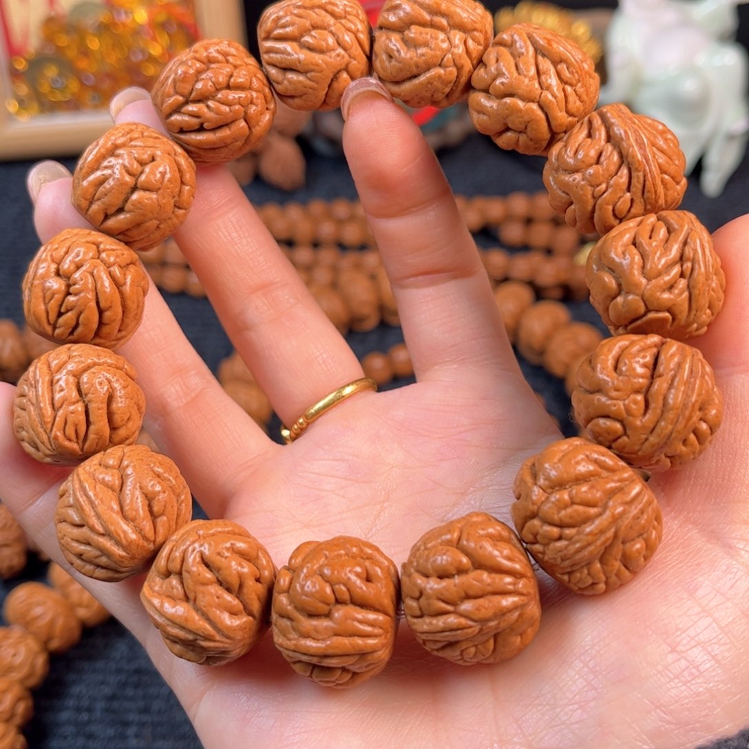 桃核手串A5链接手串