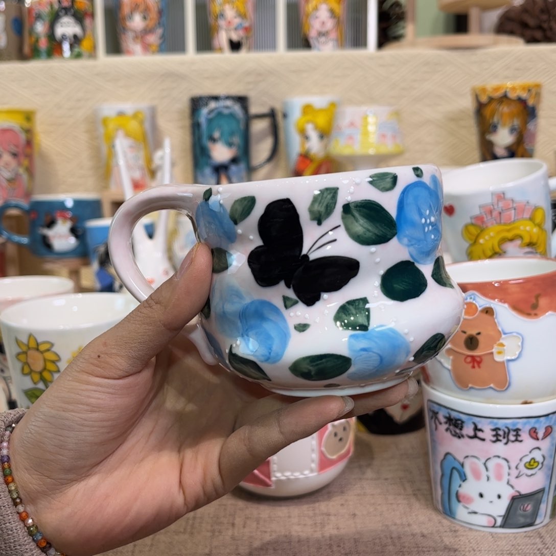 杯子景德镇陶瓷马克杯