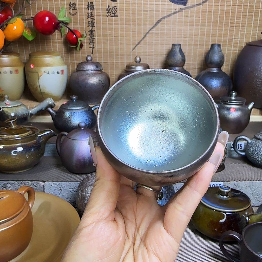 杯*️****建水紫陶柴烧杯微瑕
