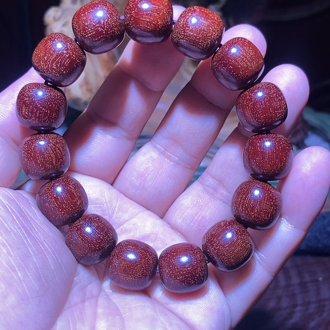 木巅峰毕业，印尼金星紫檀1.5老邢超级无敌爆满真金星老料泥料