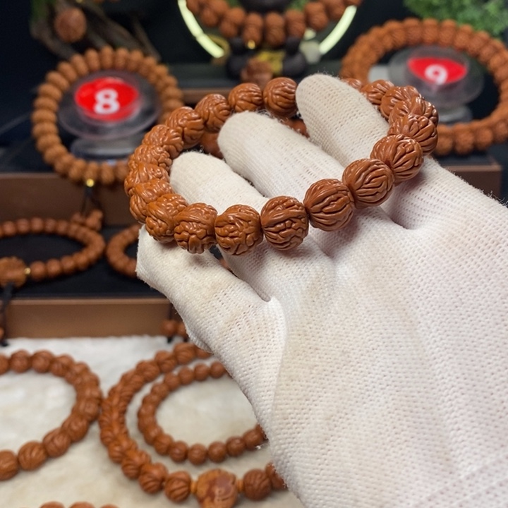 桃核吊坠大*秦岭龙纹