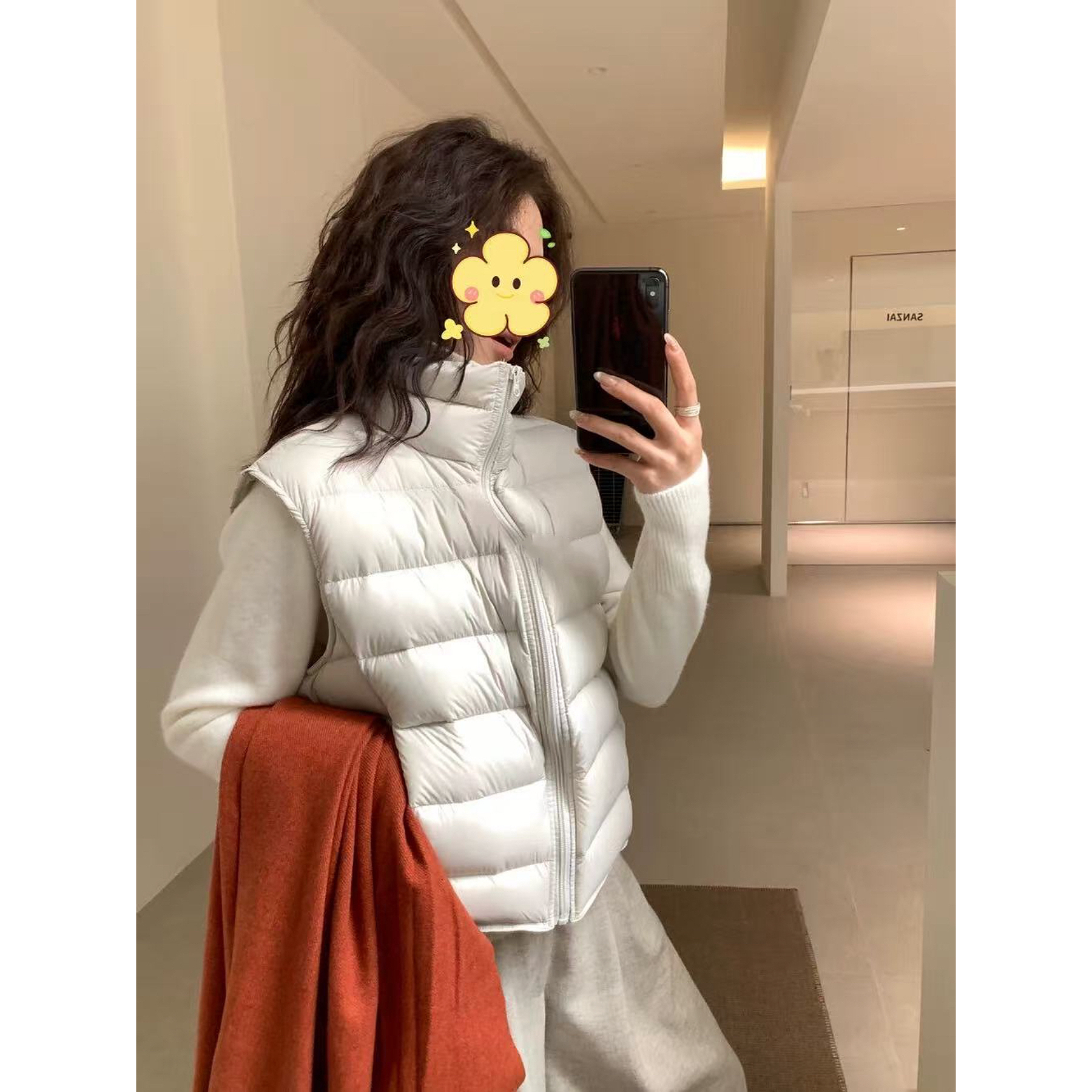 seeyou@s268 （棉）韩系简约通勤款排骨马甲设计师潮牌 11-2