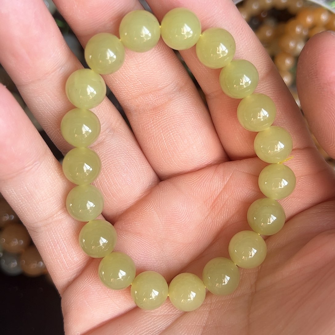 和田玉手链未镶嵌