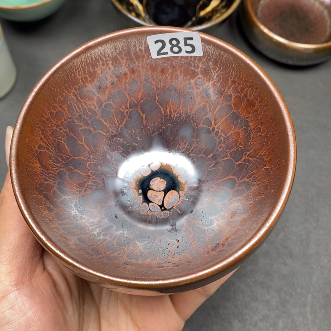 海***高茶盏建窑建盏主人杯285